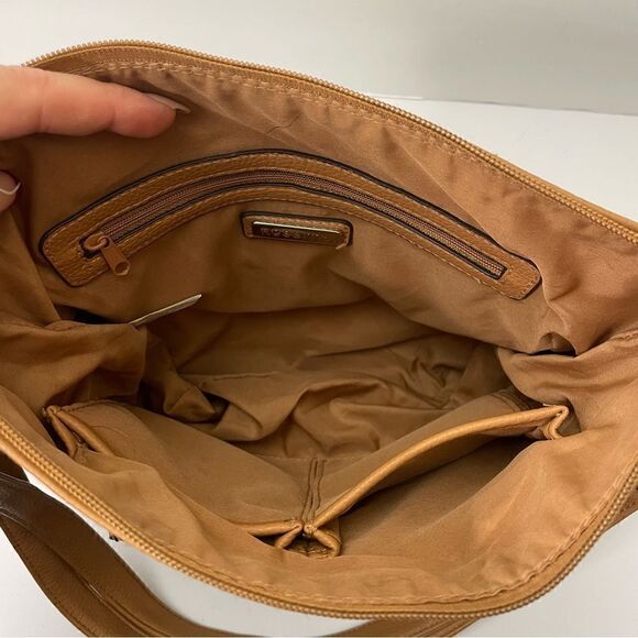 Rosetti| Like new! Cotton lined| Navy striped| Canvas shoulder bag - Picture 3 of 3